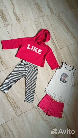 Вещи на девочку пакетом 122