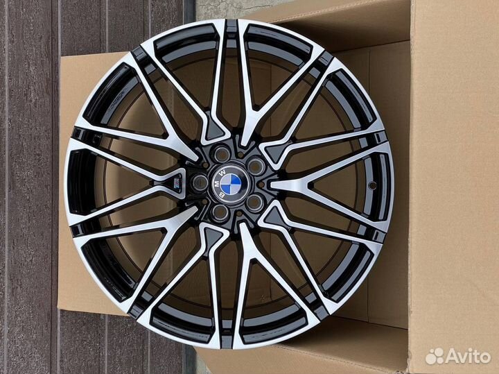 Литые диски разноширокие новые BMW R21 5-112