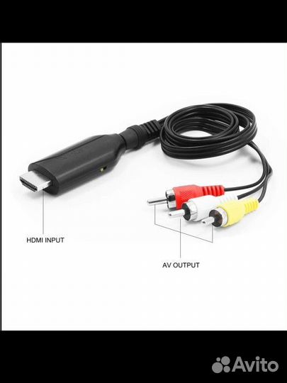 Преобразователь 1080P hdmi в AV
