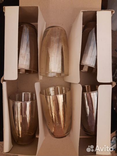 Стаканы праздничные 6 штук