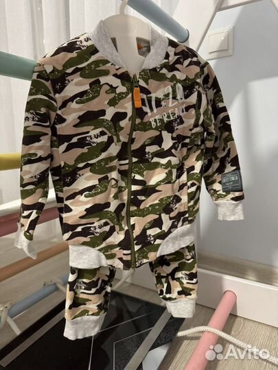 Костюм 86 92 четверка (кофта+брюки+шорты+футболка)