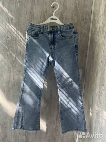Джинсы для девочки 116