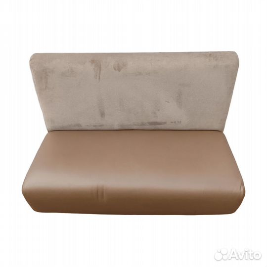 Диван Лоуренс 120 кожзам коричневый