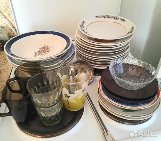 Посуда бу для дачи