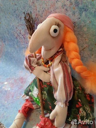 Баба яга,тильда,кукла