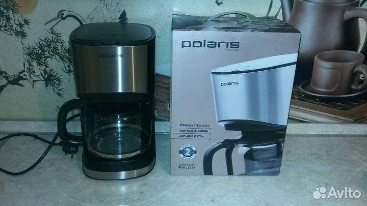 Кофеварка polaris pcm 1215a