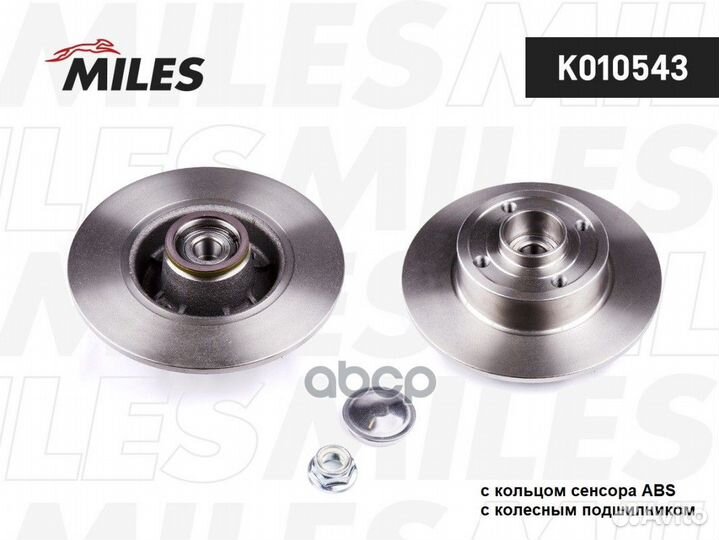 Диск тормозной задний с подшипником renault CLI