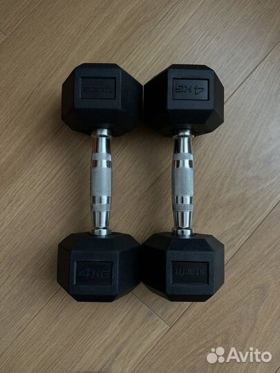 Гантели пара 4 кг starfit