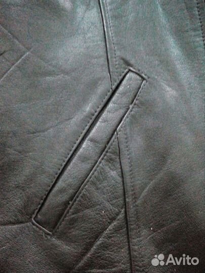 Куртка натуральная кожа классика
