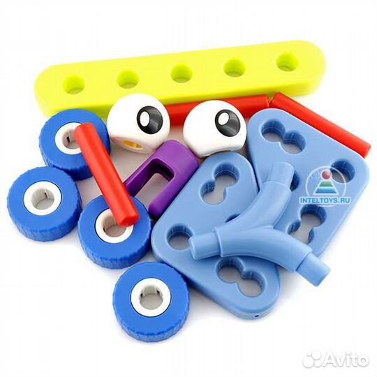 Конструктор Юный инженер.Новый набор