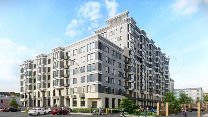 4-к. квартира, 84,5 м², 2/6 эт.