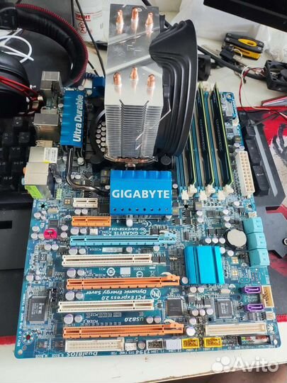 Комплект Мат плата 1366 + i7-930 12gb ddr3