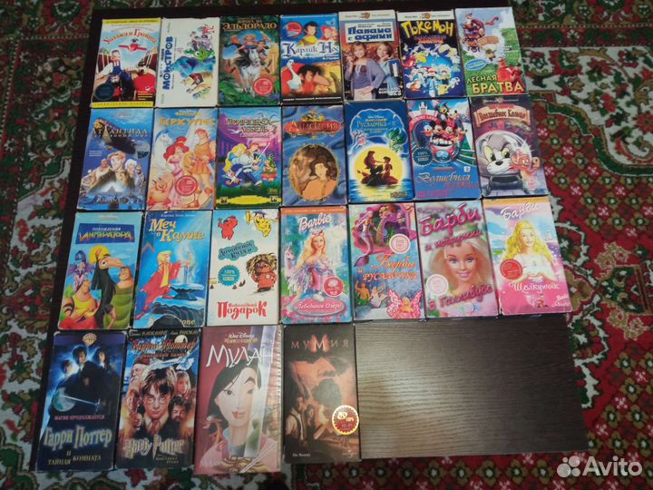 Видеокассеты мультфильмы