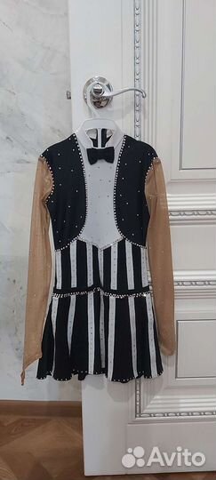 Платье фигурное.Р128-134.Тянется