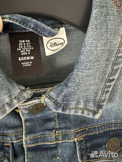 Джинсовая куртка (джинсовка ) H&M