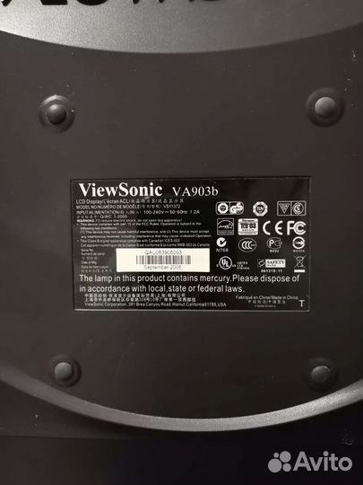 Монитор Viewsonic 19