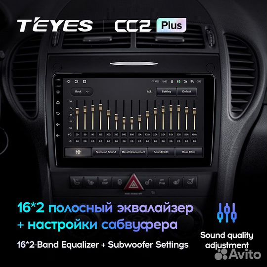 Магнитола Teyes Mercedes Benz SLK R171 CC2+