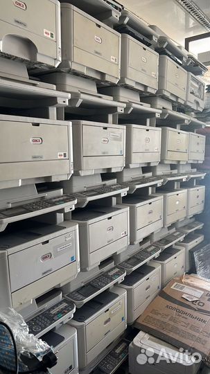 Мфу принтер сканер oki mb471w 300 шт