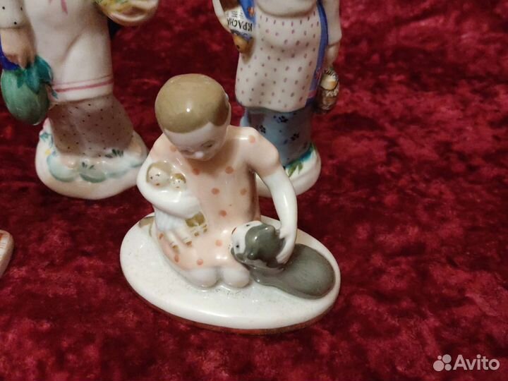 Фарфоровые статуэтки СССР лфз, ликбез с бабушкой