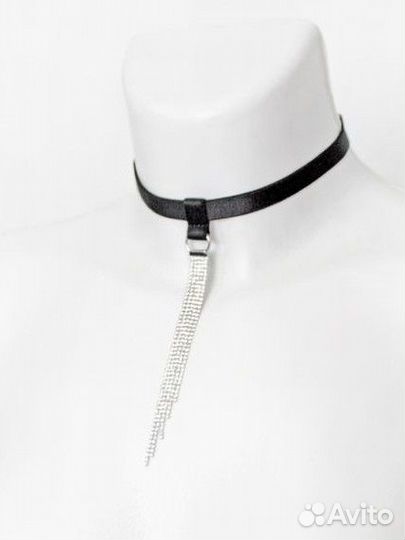 Чокер со стразами