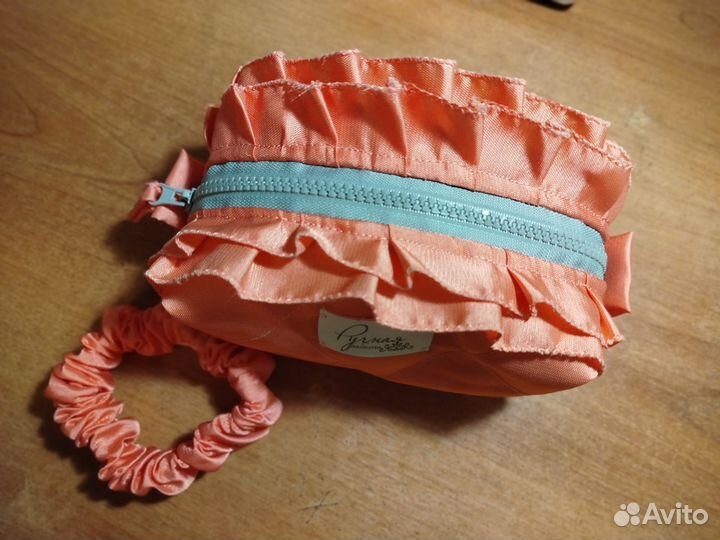 Косметичка текстильная ручной работы