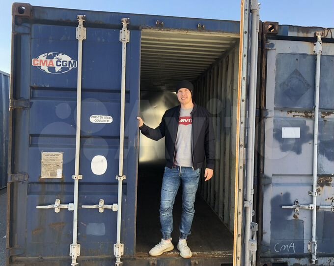 Склад - контейнер в аренду, 32 м²