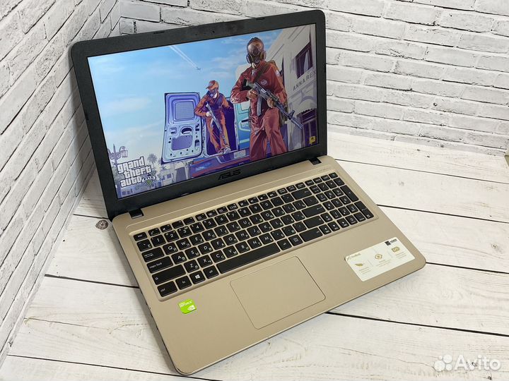 Мощный ноутбук Asus SSD/4ядра/Nvidia/Гарантия