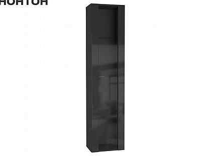 Шкаф навесной Point тип-41 черный глянец / черный