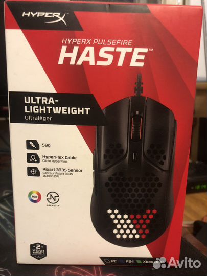 Игровая мышь Hyperx Pulsefire Haste