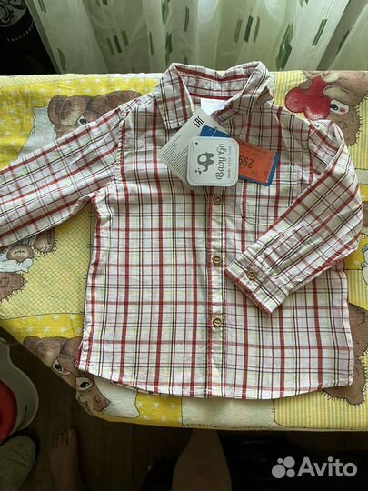 Рубашки на мальчика 86