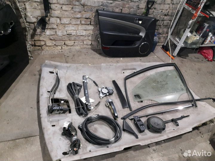 Детали передней левой двери Chevrolet epica