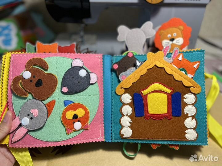 Книга из фетра