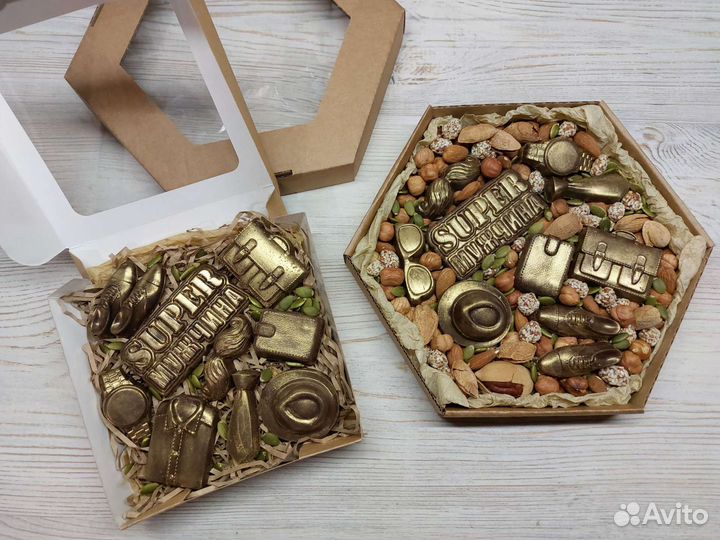 Шоколадные наборы для мужчин на 1 сентября