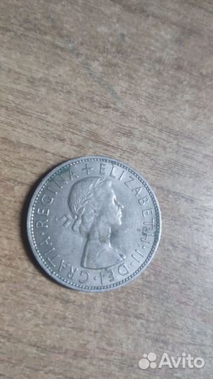 Half crown пол кроны elizabeth 2