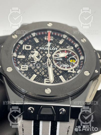 Часы Hublot Big Bang Unico Ferrari Grey Ceramic 40