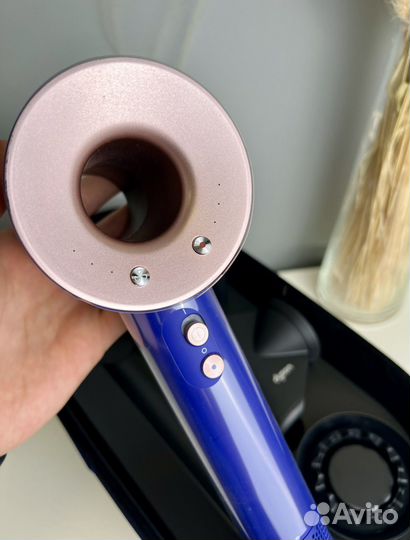 Фен dyson supersonic hd08 в кейсе vinca blue