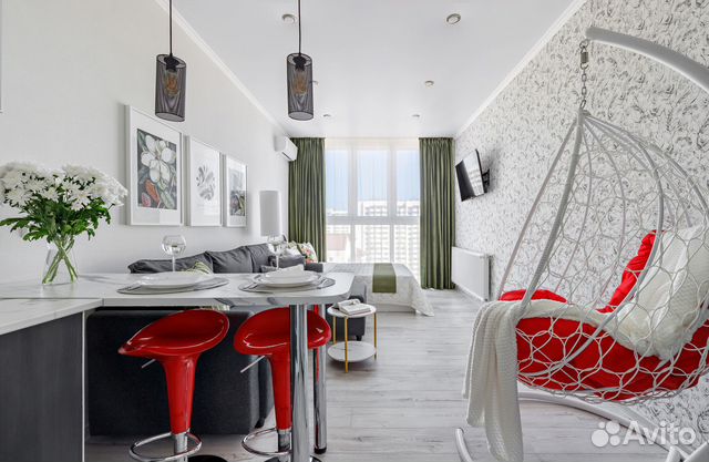 Аренда фотостудии Фламинго Кокон Панорамные окна