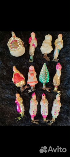 Елочные игрушки СССР