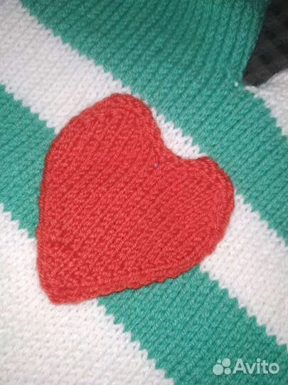 Варежки для влюбленных, варежки вязаные