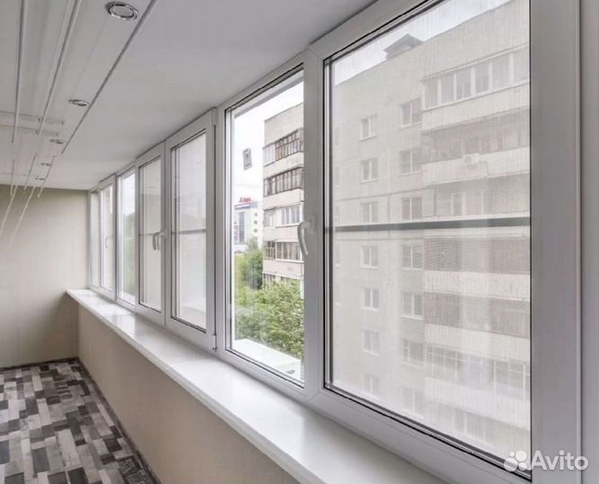 Остекление балконов