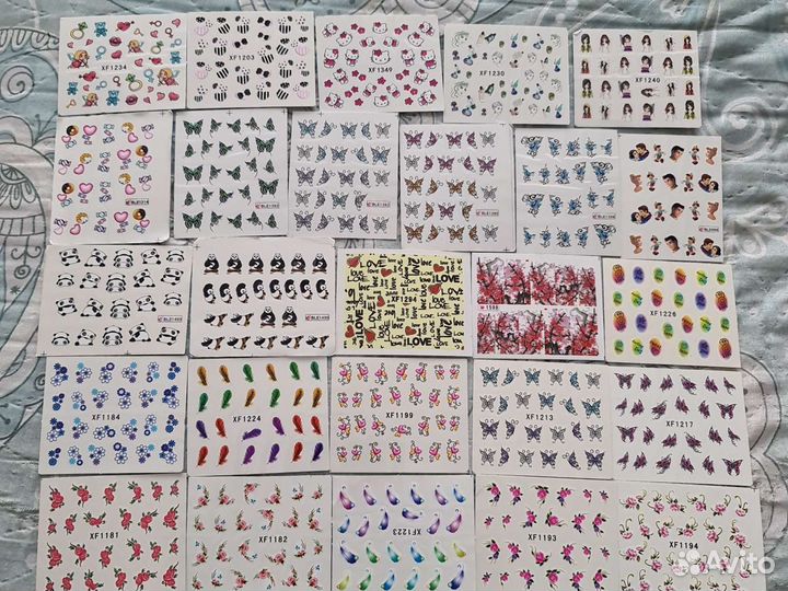 Наклейки на ногти