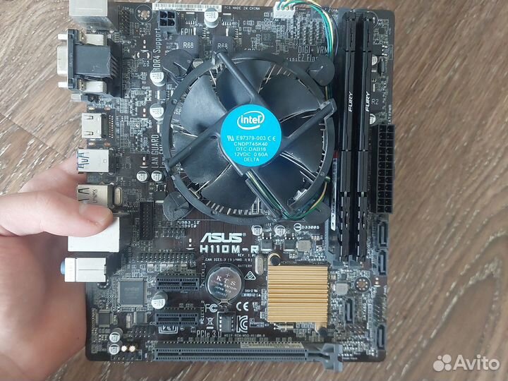 Комплект i5-7400+16гб ddr4