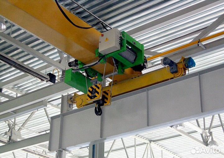 Кран балка на опоре