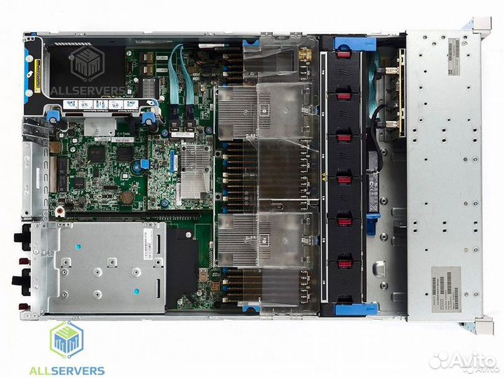 Сервер HP DL380 Gen9 8sff 2xE5-2640v3 640GB