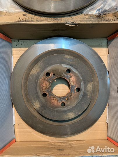 Тормозные диски lexus rx 350 комплект 4 диска