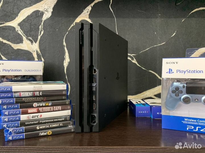 Sony playstation 4 pro + 500 Игр