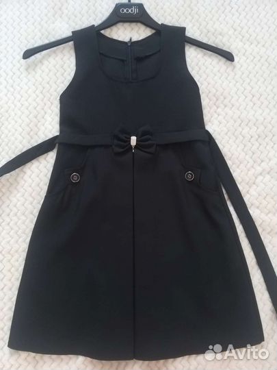 Школьный сарафан чёрный