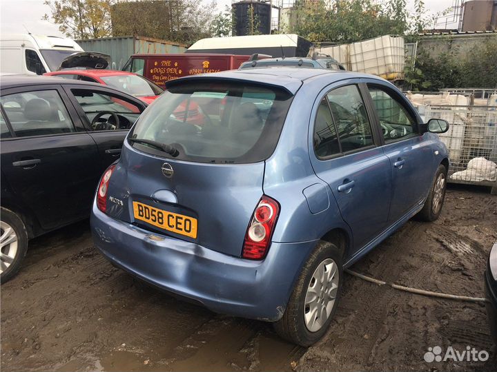 Разбор на запчасти Nissan Micra K12E