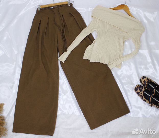 Брюки и джемпер женский комплект 40-42