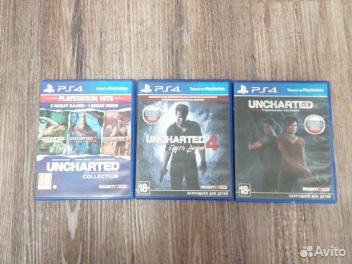 Игры для приставок ps4 Анчартед